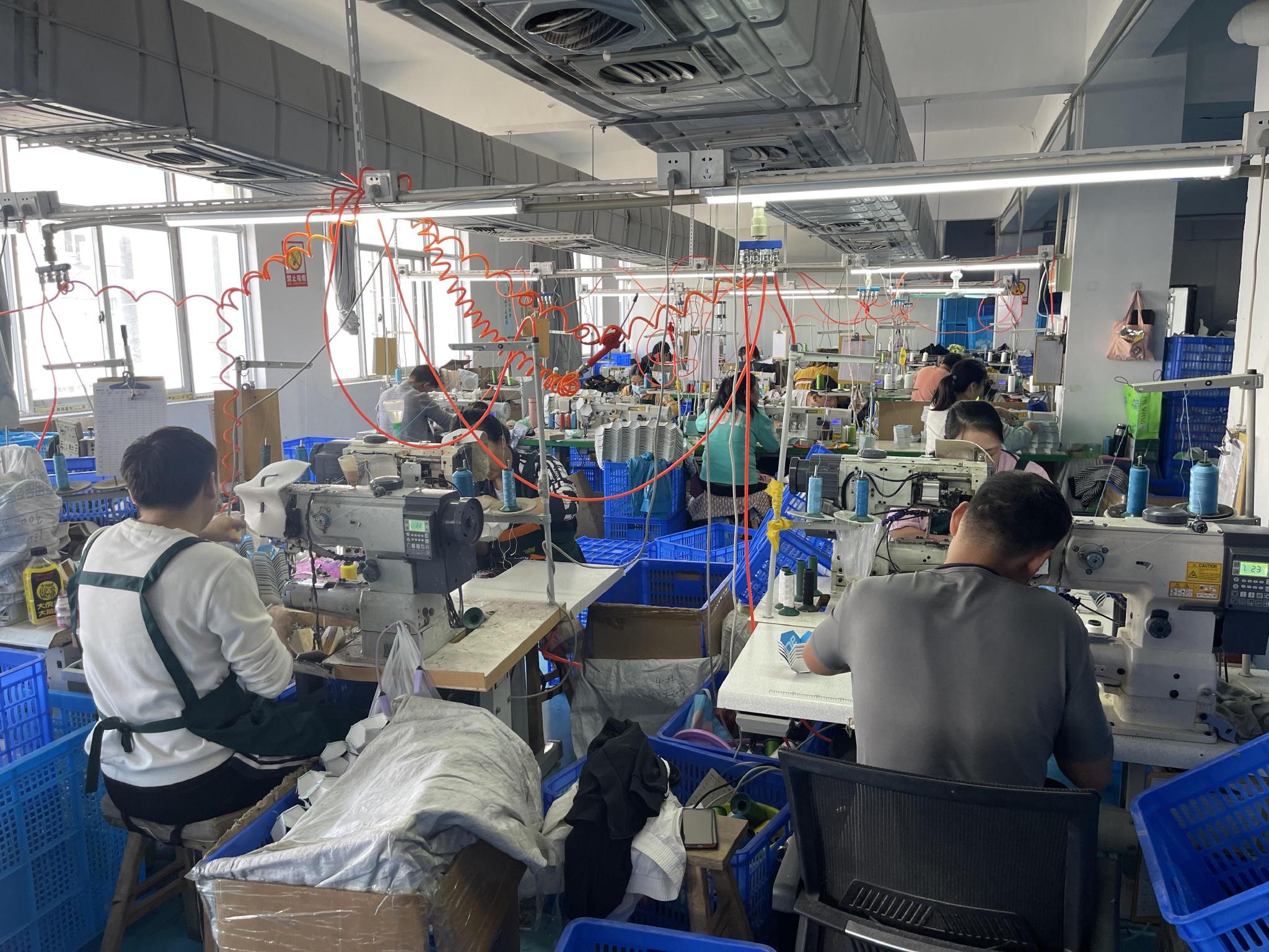 Auvay Sports manufacturing team and facility