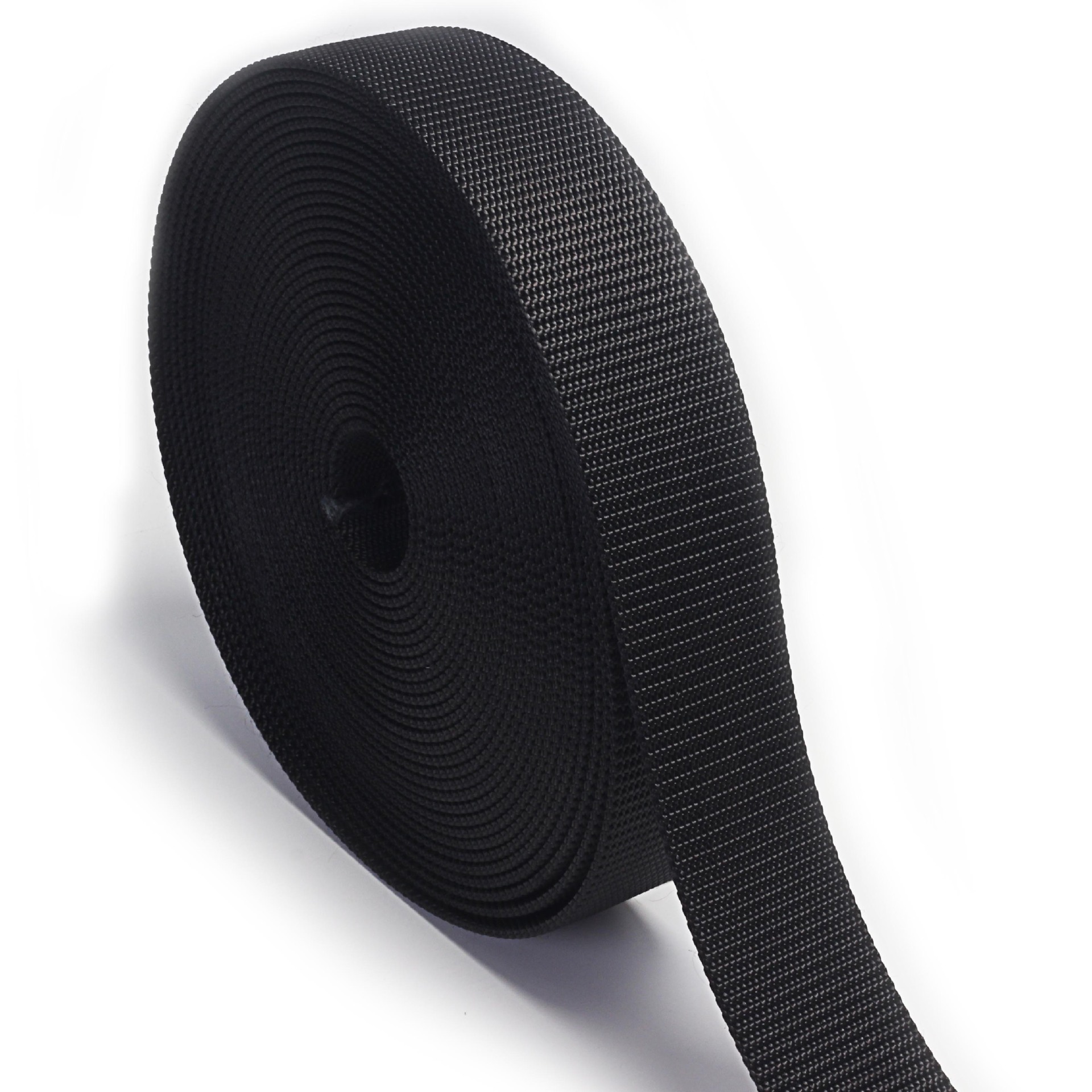 Heavy-duty industrial lifting webbing with high load capacity for slings and tie-down straps